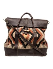 Borsone pelle stile coperta - pelle,