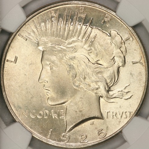 Dollaro della pace 1925 - della, ngc