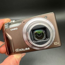 Casio Exilim EX-H15 Fotocamera Digitale (14,1 MP, 10x Zoom) Set Completo - Testata ✅