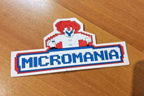 Autocollant micromania jeux - autocollant,