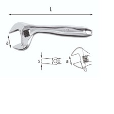 Serie di 5 chiavi combinate a