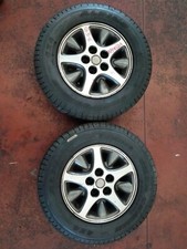 N.4 CERCHI IN LEGA CHRYSLER VOYAGER 5 FORI - 15" -6,5J 15H2 ET40 + 2 GOMME USATI