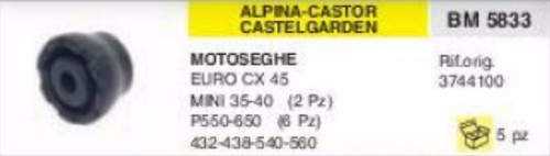 3744100 antivibrante motosega - 3744100,