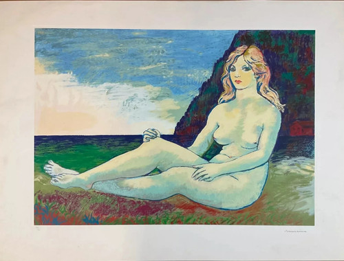 Francesco messina litografia - francesco,
