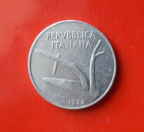 Lire 1982 errore lettere - 10,