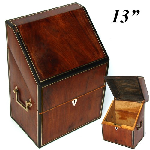 Antica scatola porta - , posate