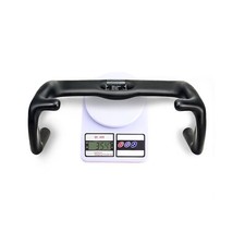 Manubrio bici pista fibra di carbonio TT manubrio bici 31,8mm UCI multimisura