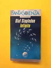 Infinito-di Olaf Stapledon-libro Mondadori 1990-Oscar Fantascienza F19