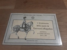 1992 500 lire Lorenzo il