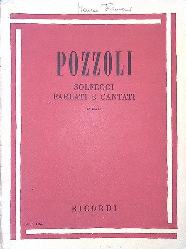 Solfeggi parlati cantati - parlati, e
