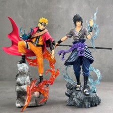 Action Figure 25cm Naruto o Sasuke PVC Anime Collezione Display con Base 2025