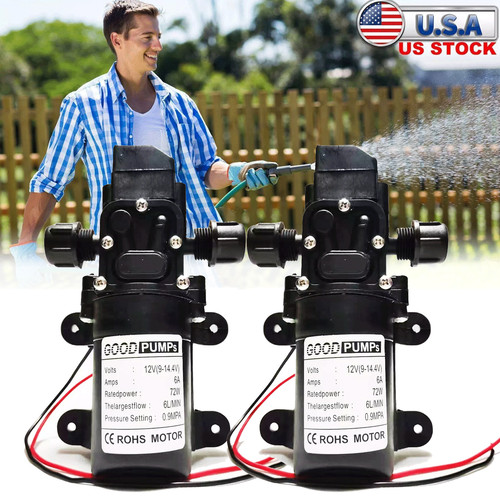 2pz 130psi pompa acqua camper - 130psi,