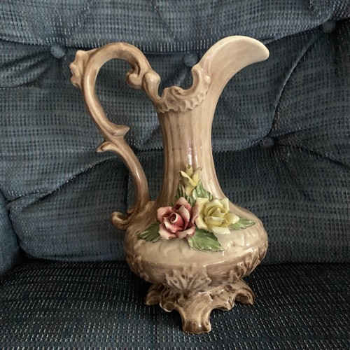Vaso brocca con piedi bassano - vaso,