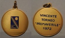 medaglia figc federazione italiana gioco di calcio torneo 1972