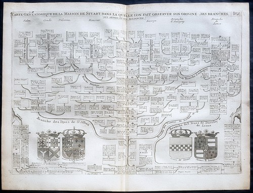 Stampa antica chatelain 1713 - stampa,
