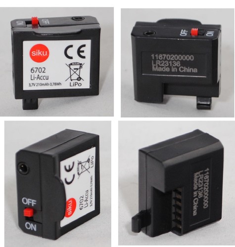Siku control 6702 batteria - 6702, di