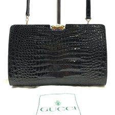 Borsa a tracolla Gucci Croco