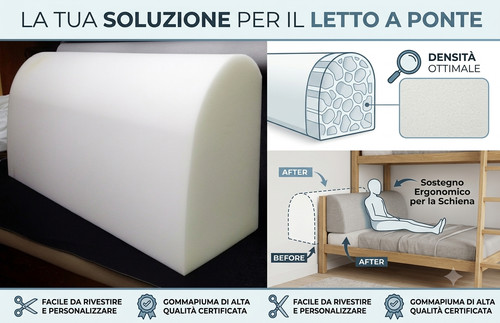 Cuscino gommapiuma sagomato - n1,