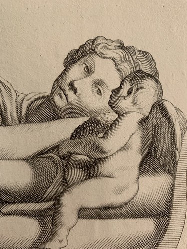 Antica incisione blomaerts - incisione,