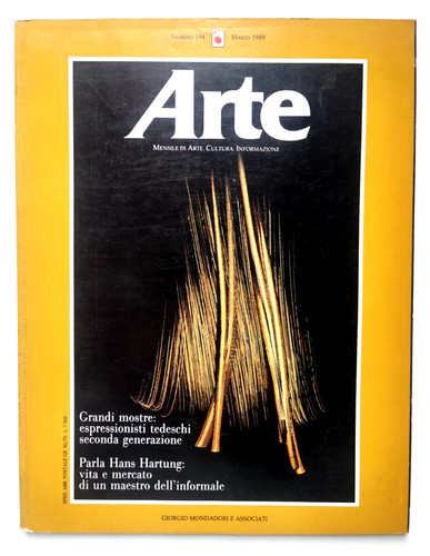 Rivista mensile arte - mensile, cultura