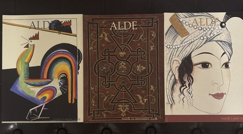 Alde auction catalog lot - alde, 3