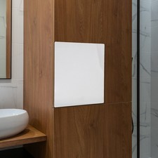 Specchio adesivo da parete 2 pezzi specchio vanità casa specchio acrilico da parete