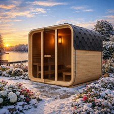Sauna cubica da esterno sauna