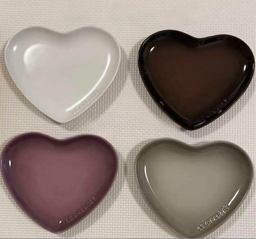 Set piatti cuore - 4, creuset