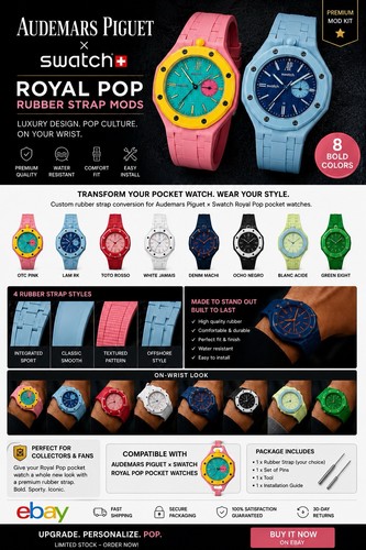 Swatch royal pop - royal,