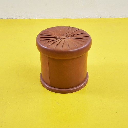 Pouf elegante pelle con - elegante,