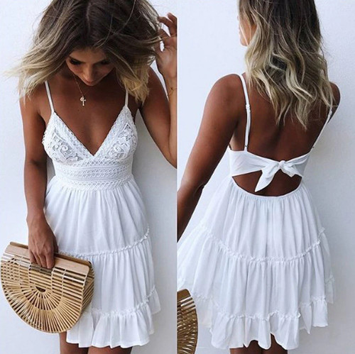 Mini abito donna - , boho
