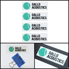 Adesivo logo Gallo Acoustics
