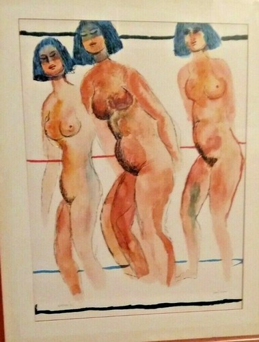 Bruno cassinari litografia - cassinari,
