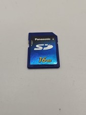 Genuine Panasonic 16MB (16 Megabyte) SD Memory Card - RP-SD0016B