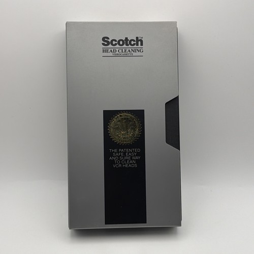 Scotch vhs vcr - scotch, pulizia