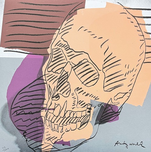 Andy warhol teschio - teschio,