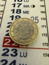 Moneta da 1 euro rara portogallo 2002 Da Collezione