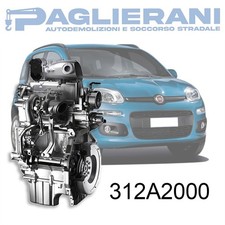 312A2000 Motore FIAT Panda Twinair 312 2017 900 Benzina/Metano 45.000 KM