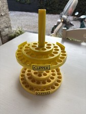 Espositore Originale Clipper Giallo Accendini Collezione Due Piani