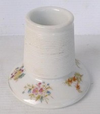 Grazioso Pirogeno Antico IN Porcellana con Decorazione Fiori