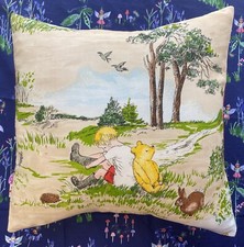 Winnie The Pooh Cuscino in tessuto vintage