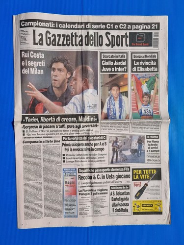 Gazzetta dello sport agosto - sport, 11