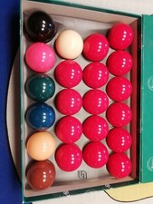 set palle da biliardo aramith snoocker inglese diametro standard  57,2