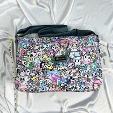Borsa per laptop Tokidoki Spring Dreams Messenger borsa latte Pixie Tiger rara nuova con etichette
