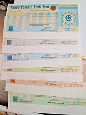 BUONI POSTALI FRUTTIFERI DA