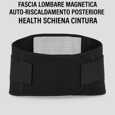 Fascia Lombare Magnetica Auto-riscaldamento Posteriore Health SCHIENA CINTURA 