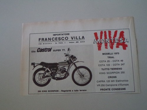 Advertising pubblicità 1973 - advertising,