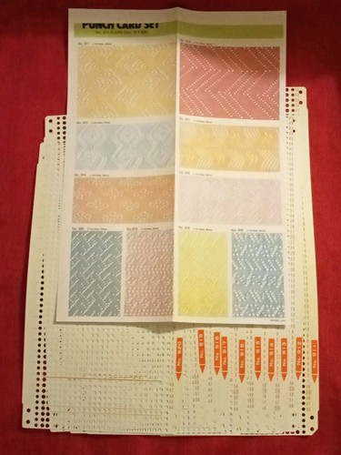 Set punchcard pizzo - set,