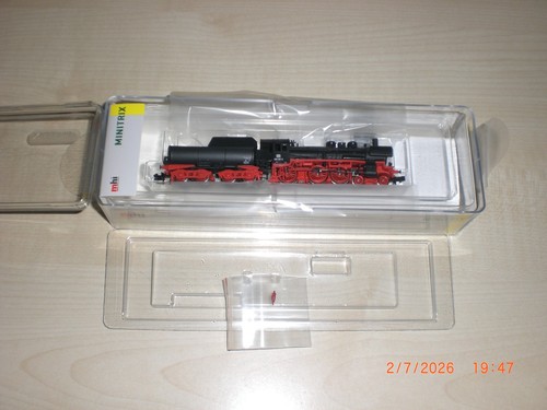 Locomotiva vapore minitrix - a,