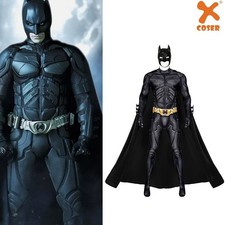 Costume Xcoser Batman Il Cavaliere Oscuro Batman Cosplay Costumi Halloween Tuta
